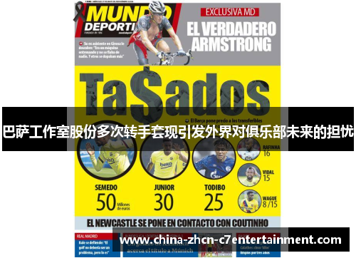 巴萨工作室股份多次转手套现引发外界对俱乐部未来的担忧